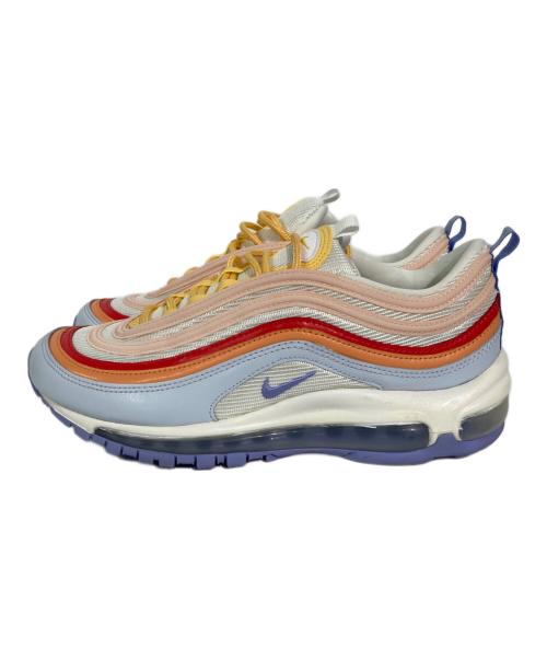 NIKE（ナイキ）NIKE (ナイキ) W AIR MAX 97 FOOTBALL オレンジ×ブルー サイズ:US8.5の古着・服飾アイテム