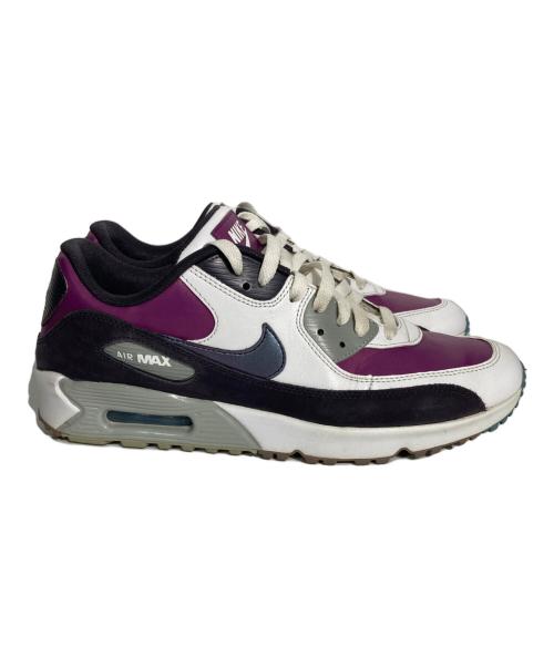 NIKE（ナイキ）NIKE (ナイキ) AIR MAX 90GOLF ホワイト×パープル サイズ:US8の古着・服飾アイテム