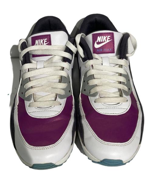 NIKE（ナイキ）NIKE (ナイキ) AIR MAX 90GOLF ホワイト×パープル サイズ:US8の古着・服飾アイテム