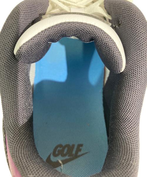 NIKE（ナイキ）NIKE (ナイキ) AIR MAX 90GOLF ホワイト×パープル サイズ:US8の古着・服飾アイテム