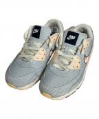 NIKEナイキ）の古着「AIR MAX 90 G NRG Seersucker」｜ベージュ×ブルー