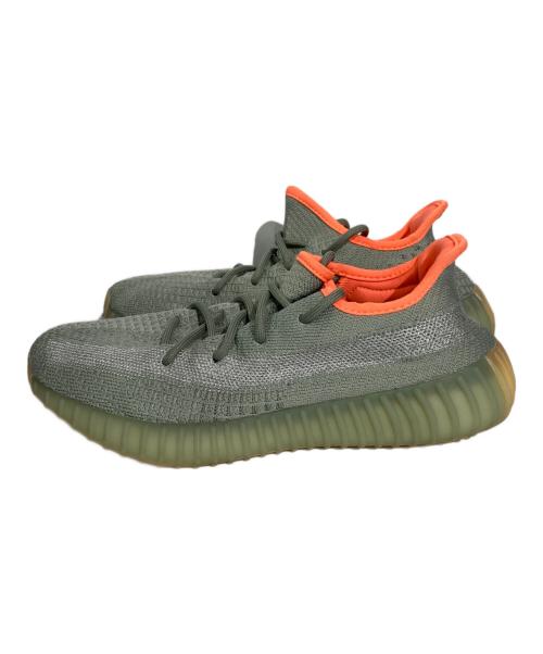 adidas（アディダス）adidas (アディダス) スニーカー グレー×オレンジ サイズ:US7の古着・服飾アイテム