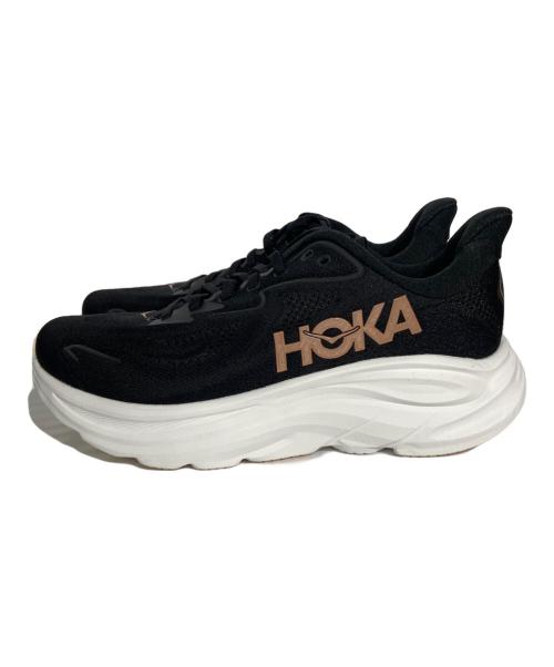 HOKA（ホカ）HOKA (ホカ) W CLIFTON 10 ホワイト×ブラック サイズ:US9Bの古着・服飾アイテム