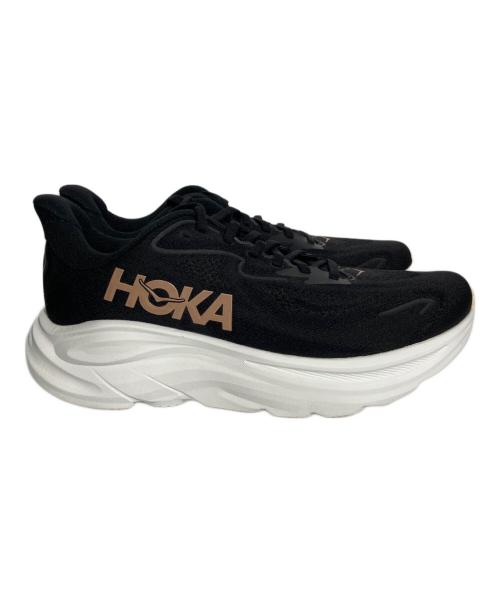 HOKA（ホカ）HOKA (ホカ) W CLIFTON 10 ホワイト×ブラック サイズ:US9Bの古着・服飾アイテム