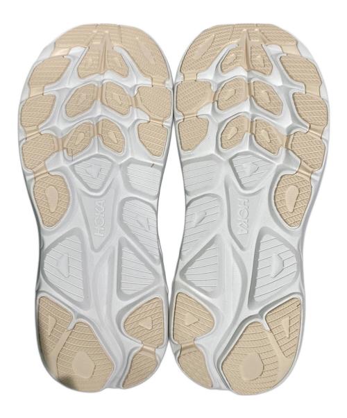 HOKA（ホカ）HOKA (ホカ) W CLIFTON 10 ホワイト×ブラック サイズ:US9Bの古着・服飾アイテム