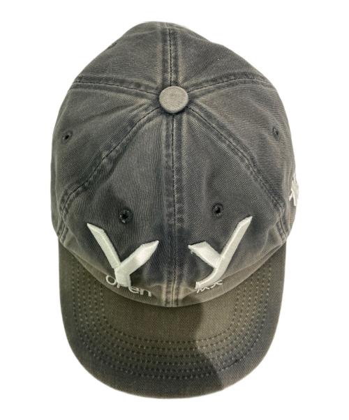 OPEN YY（オープンワイワイ）OPEN YY (オープンワイワイ) YY Gradient Ball Cap グレーの古着・服飾アイテム
