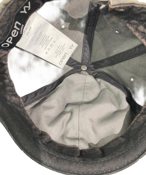OPEN YY（オープンワイワイ）OPEN YY (オープンワイワイ) YY Gradient Ball Cap グレーの古着・服飾アイテム