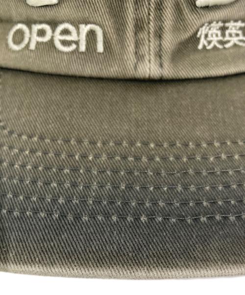 OPEN YY（オープンワイワイ）OPEN YY (オープンワイワイ) YY Gradient Ball Cap グレーの古着・服飾アイテム