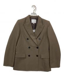 moussy（マウジー）の古着「DOUBLE BREASTED PEAKED ジャケット」｜ブラウン