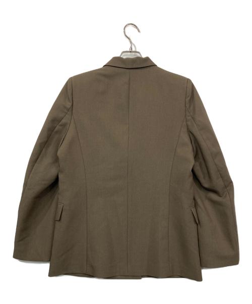 moussy（マウジー）moussy (マウジー) DOUBLE BREASTED PEAKED ジャケット ブラウン サイズ:SIZE 2 未使用品の古着・服飾アイテム