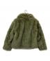 LAGUA GEM (ラグアジェム) POCKET POINT FAUX FUR コート グリーン サイズ:M：8000円