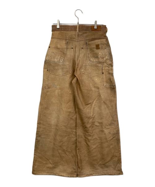 ACLENT（アクレント）ACLENT (アクレント) Printed Sweatpants – Vintage Duck ブラウン サイズ:Fの古着・服飾アイテム