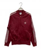 adidasアディダス）の古着「ATPトラックジャケット」｜ボルドー/バーガンディ