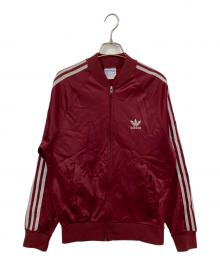 adidas（アディダス）の古着「ATPトラックジャケット」｜ボルドー/バーガンディ