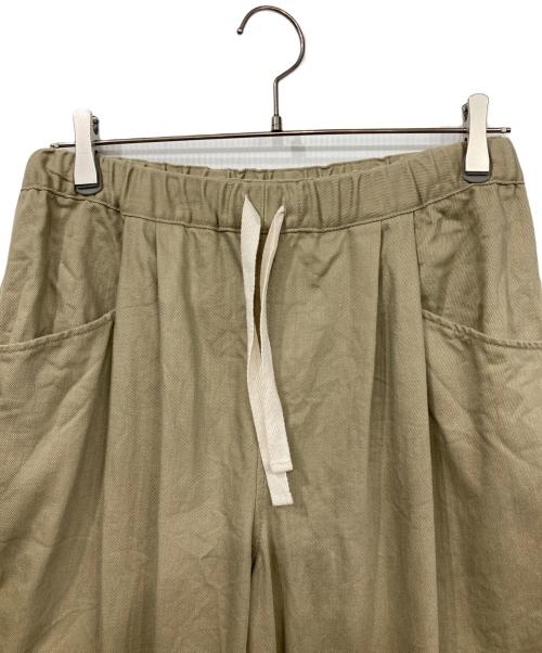 DANTON（ダントン）DANTON (ダントン) 2タック テーパード イージーパンツ ベージュ サイズ:38の古着・服飾アイテム