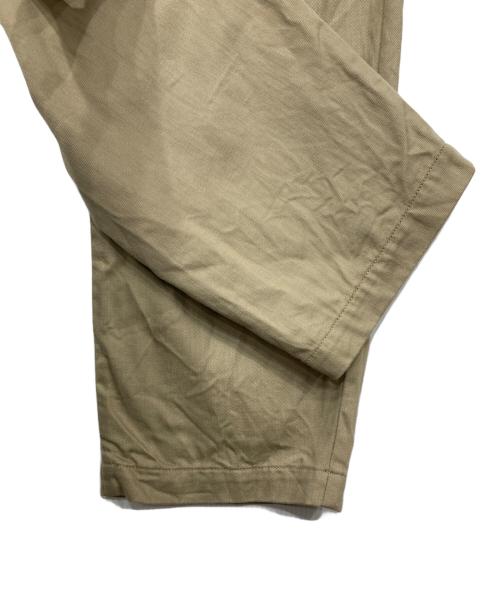 DANTON（ダントン）DANTON (ダントン) 2タック テーパード イージーパンツ ベージュ サイズ:38の古着・服飾アイテム