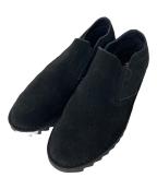AIR WALKエアウォーク）の古着「CLASSICS RIPPLE SLIP-ON」｜ブラック