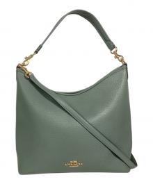 COACH（コーチ）の古着「ローレル ショルダー バッグ」｜グリーン