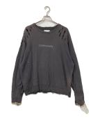 steinシュタイン）の古着「OVERSIZED REBUILD SWEAT」｜グレー