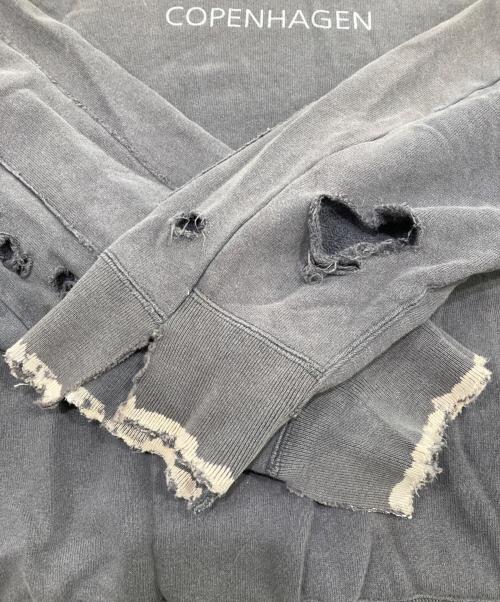 stein（シュタイン）stein (シュタイン) OVERSIZED REBUILD SWEAT グレー サイズ:1の古着・服飾アイテム