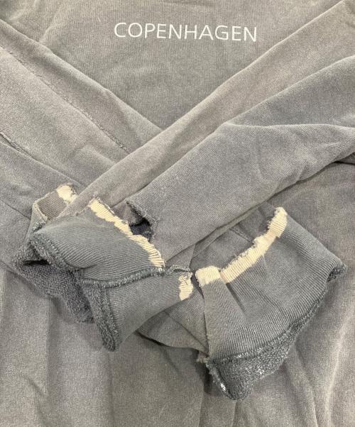 stein（シュタイン）stein (シュタイン) OVERSIZED REBUILD SWEAT グレー サイズ:1の古着・服飾アイテム