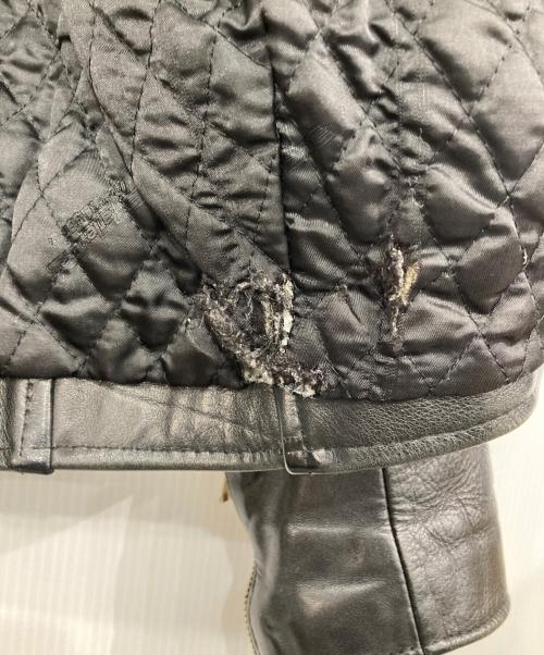 HARLEY-DAVIDSON（ハーレーダビッドソン）HARLEY-DAVIDSON (ハーレーダビッドソン) シングルレザージャケット ブラック サイズ:Sの古着・服飾アイテム
