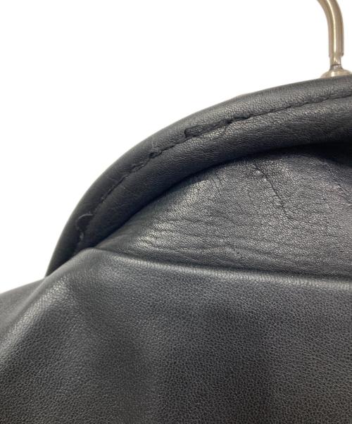 HARLEY-DAVIDSON（ハーレーダビッドソン）HARLEY-DAVIDSON (ハーレーダビッドソン) シングルレザージャケット ブラック サイズ:Sの古着・服飾アイテム