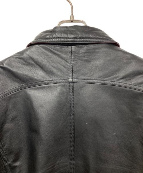 TIP TOP TAILORS（ティップ・トップ・テイラーズ）TIP TOP TAILORS (ティップ・トップ・テイラーズ) レザージャケット ブラック サイズ:表記無しの古着・服飾アイテム