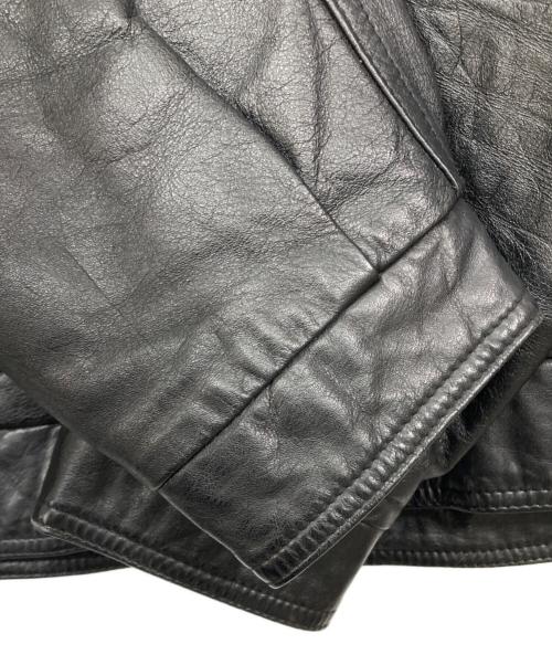 TIP TOP TAILORS（ティップ・トップ・テイラーズ）TIP TOP TAILORS (ティップ・トップ・テイラーズ) レザージャケット ブラック サイズ:表記無しの古着・服飾アイテム