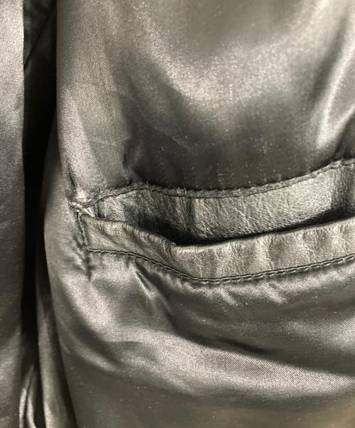TIP TOP TAILORS（ティップ・トップ・テイラーズ）TIP TOP TAILORS (ティップ・トップ・テイラーズ) レザージャケット ブラック サイズ:表記無しの古着・服飾アイテム