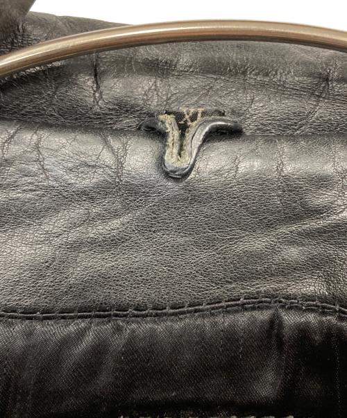 TIP TOP TAILORS（ティップ・トップ・テイラーズ）TIP TOP TAILORS (ティップ・トップ・テイラーズ) レザージャケット ブラック サイズ:表記無しの古着・服飾アイテム