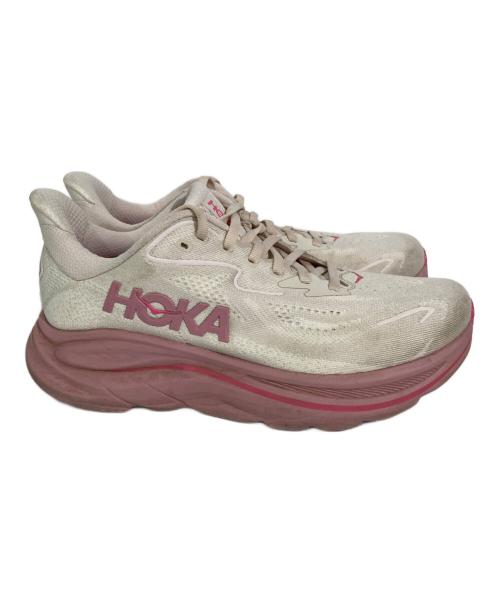 HOKA（ホカ）HOKA (ホカ) CLIFTON 10 WIDE ピンク サイズ:24.0の古着・服飾アイテム
