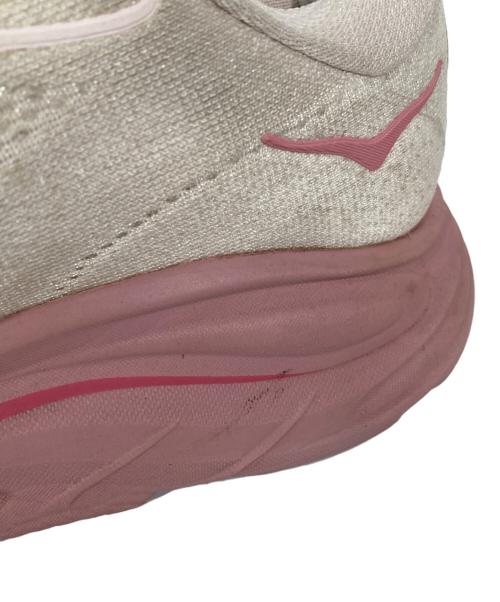 HOKA（ホカ）HOKA (ホカ) CLIFTON 10 WIDE ピンク サイズ:24.0の古着・服飾アイテム