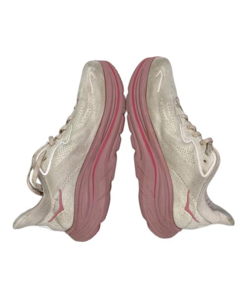HOKA（ホカ）HOKA (ホカ) CLIFTON 10 WIDE ピンク サイズ:24.0の古着・服飾アイテム