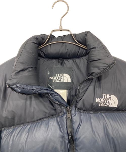 THE NORTH FACE（ザ ノース フェイス）THE NORTH FACE (ザ ノース フェイス) 90s ヌプシジャケット ブラック×ネイビー サイズ:LARGEの古着・服飾アイテム