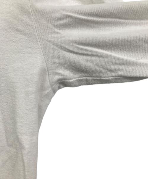 PLAY COMME des GARCONS（プレイコムデギャルソン）PLAY COMME des GARCONS (プレイコムデギャルソン) ハートワッペン長袖カットソー ホワイト サイズ:Sの古着・服飾アイテム