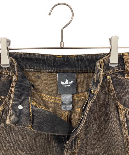 adidas（アディダス）adidas (アディダス) KADER (ケーダー) アシッドウォッシュパンツ ブラック サイズ:28の古着・服飾アイテム