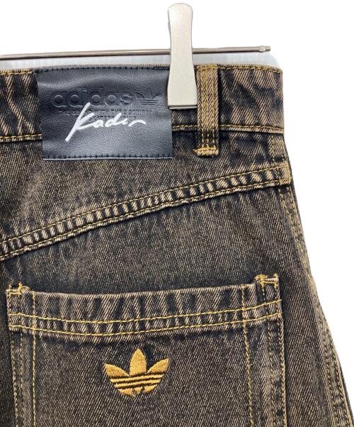 adidas（アディダス）adidas (アディダス) KADER (ケーダー) アシッドウォッシュパンツ ブラック サイズ:28の古着・服飾アイテム