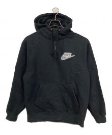 NIKE×SUPREME（ナイキ×シュプリーム）の古着「Half Zip Hooded Sweatshirt」｜ブラック