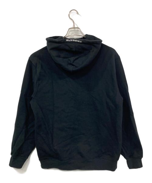 NIKE（ナイキ）NIKE (ナイキ) Supreme (シュプリーム) Half Zip Hooded Sweatshirt ブラック サイズ:Mの古着・服飾アイテム