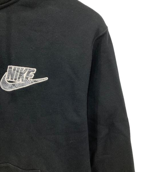 NIKE（ナイキ）NIKE (ナイキ) Supreme (シュプリーム) Half Zip Hooded Sweatshirt ブラック サイズ:Mの古着・服飾アイテム