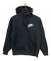 NIKE（ナイキ）の古着「Half Zip Hooded Sweatshirt」｜ブラック