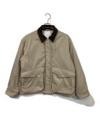 FREAK'S STOREフリークスストア）の古着「ミリタリー中綿ジャケット」｜ベージュ