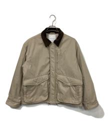 FREAK'S STORE（フリークスストア）の古着「ミリタリー中綿ジャケット」｜ベージュ
