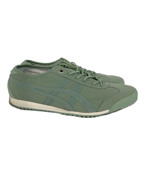 Onitsuka Tiger（オニツカタイガー）Onitsuka Tiger (オニツカタイガー) MEXICO 66 SLIP-ON グリーン サイズ:27.0の古着・服飾アイテム
