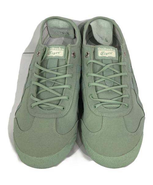 Onitsuka Tiger（オニツカタイガー）Onitsuka Tiger (オニツカタイガー) MEXICO 66 SLIP-ON グリーン サイズ:27.0の古着・服飾アイテム