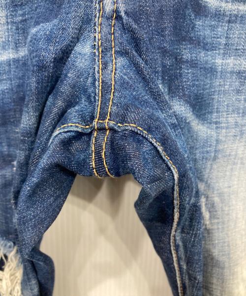 DSQUARED2（ディースクエアード）DSQUARED2 (ディースクエアード) Sexy Twist Jean インディゴ サイズ:48の古着・服飾アイテム