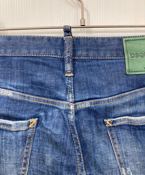 DSQUARED2（ディースクエアード）DSQUARED2 (ディースクエアード) Sexy Twist Jean インディゴ サイズ:48の古着・服飾アイテム