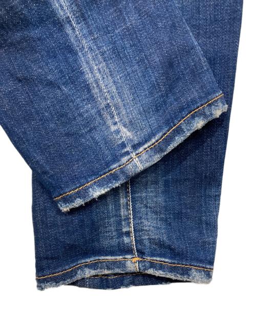 DSQUARED2（ディースクエアード）DSQUARED2 (ディースクエアード) Sexy Twist Jean インディゴ サイズ:48の古着・服飾アイテム