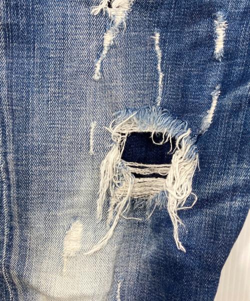 DSQUARED2（ディースクエアード）DSQUARED2 (ディースクエアード) Sexy Twist Jean インディゴ サイズ:48の古着・服飾アイテム